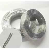 2 Core Transparent Parallel Electric Wire / Transparent Flat Wire / Parallel Wire for lighting