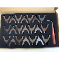 Guzheng Code Ebony wood Code Guzheng Bridge (1set) Ebony wood