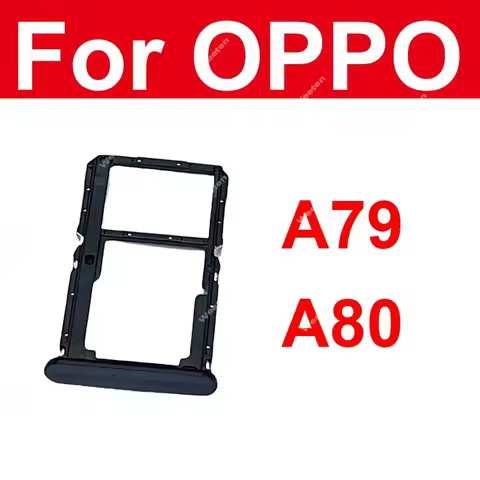SIM Card Tray Slot For OPPO A79 A80 5G 2023 CPH2557 CPH2639 SIM Card Tray Slot SIM Card Reader Holde
