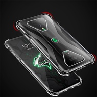 Xiaomi Black Shark 3 3S Black Shark 2 Pro Transparent Crystal Clear Cover With Reinforced Corners Slim Fit Anti-Scratch Shockproof Flexible TPU Phone Case