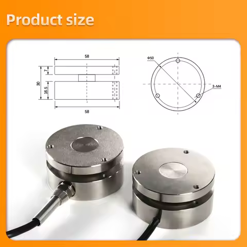 Load Cell Sensor with Indicator Display,Test the Pressure Tension Gravity Sensor 10KG 20KG 50KG 100K