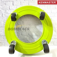 KENMASTER LPG Gas Wheel Gas Cylinder Stand 3kg and 12kg Gas Regulator Safety