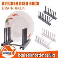 【In Stock】Dish Rack Pan Lid Drainer Kitchen Shelf Cabinet Plate Storage Cupboard Under Sink Organize