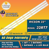 32RT7 RICSON 32" LED TV BACKLIGHT(LAMPU TV) RICSON 32 INCH LED TV BACKLIGHT