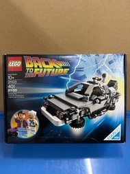 全新未組裝 LEGO Back to the Future DeLorean 21103