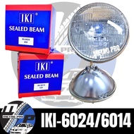SEALED BEAM(IKI-6014/6024) HEAD LIGHT Round Big 12V or 24V 3 Terminal