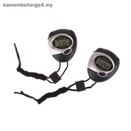 kamembelterge4.my Handheld Sport Stopwatch Counter Waterproof Digitale Display LCD Chronometer Fitne