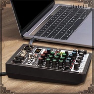 [Hatel] Audio Mixer Portable USB DJ Controller Sound Mixer for