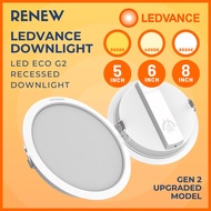 LEDVANCE OSRAM Downlight LED ECO G2 Recessed Downlight