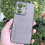 เคสสำหรับ Realme P3 Ultra 5G แบบซิลิโคนกันกล้อง+ลายหนังกลับ #Realme P3Ultra 5G