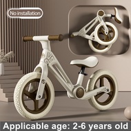 12 Inch Toddler Balance Bike 2-6 Year Old Old Baby Scooter Toy Car Bicycle