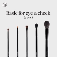 (( ขนแพะ ขนม้า )) เซ็ทแปรงทาตาและปัดแก้ม Touch Up (Basic for eye & cheek)