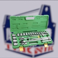 Tekiro socket wrench set (8-32mm) 24 pcs/socket wrench 24pcs 6pt tekiro