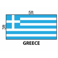 Greece Flag 3x5ft, Bendera Greece 3x5ft, Polyester