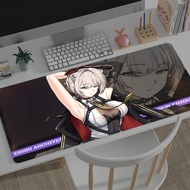 Gaming Mouse Pad Zenless Zone Zero Evelyn Gamer Computer Accessories Keyboard Table Mat Mousepad Com