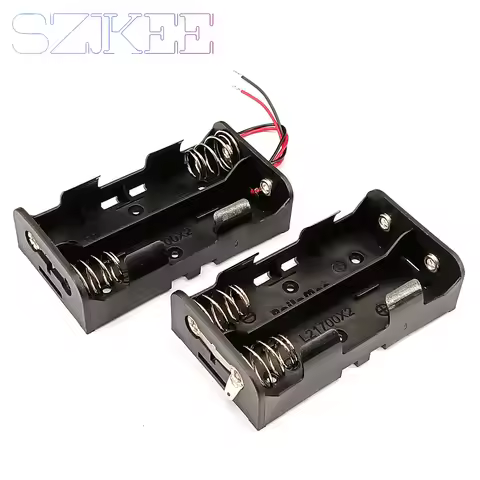 NEW ! 21700 Battery Holder 21700 Battery Box 21700 Case 2 Slots 21700 box With Line /With Pins Serie