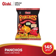 Oishi Panchos Tortilla Chips Spicy Chili Flavor Ghost Pepper Crazy Sambal 145gr