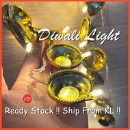 Deepavali 20 LED Oil Lamp LED Diwali Light Diya Light Dewali Oil Lamp