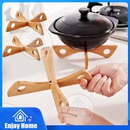 Kitchen Cross Bottom Plate Racks Household Anti-Scalding Pot Lid Mat Casserole Rack