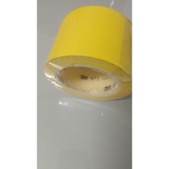 3m 471 Floor Marking Vinyl Tape Floor Tape/ Size 72mm x 33 M (yellow)