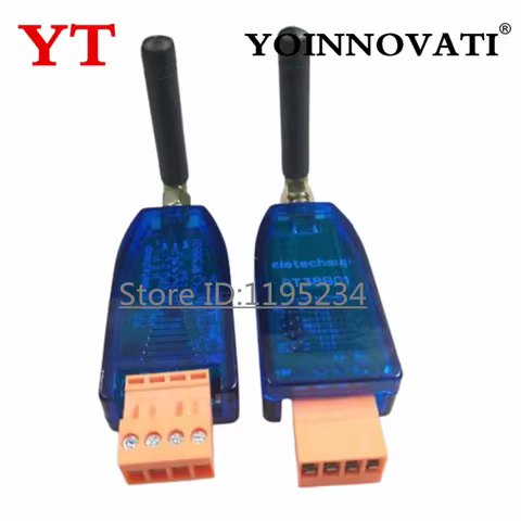 2pcs - 5pcs RT38B01 VHF/UHF Radio Modem RS485 Wireless Transceiver 20DBM 433mhz Transmitter and Rece
