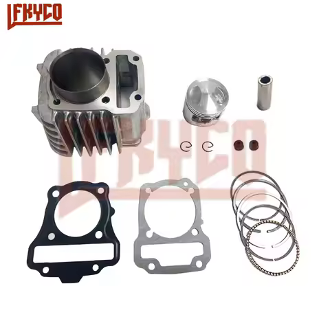 Motorcycle 53mm Engine Cylinder 110CC Piston Gasket Kit Motor for Honda KWB110 WAVE110 Suzuki REVO11