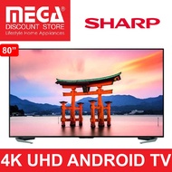 SHARP 4T-C80CL1X 80" 4K ULTRA HD ANDROID LED TV