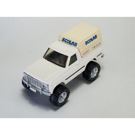 Hot Wheels loose Ford Bronco 4 Wheeler 4x4 - Eco Lab Ecolab - Custom Rubber Tires Swap