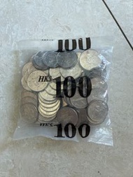香港硬幣 HK$100 1997年特別版 一元 全新