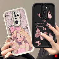 Case For OPPO A5 2020 A9 2020 High protection cartoon soft silicone phone case LS