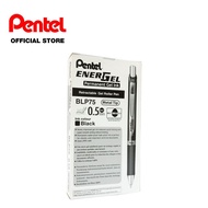 PENTEL EnerGel Permanent BLP75 Refillable Gel Roller Pen (0.5mm, 12 Pieces)
