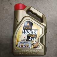 Original Engine Oil Lubrex Velocity Nano RX Semi Synthetic 5W-30 4Litre
