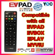 Remote Control For EVPAD EPLAY EVBOX 2S 3S 3R 3Max 5P 5S Pro Plus MYViU Somershade All Version Remote Control