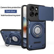 For Motorola G15 Case Moto G06 G15 Power Cover moto G06 Magnetic Armor Shockproof Ring Holder Case W