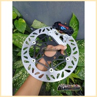 ♙ ◈ ▫ KDR DISC (260mm) "4 Holes" With Bracket & RCB/BREMBO caliper for Click/Beat/Genio/Scoopy