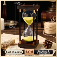 Eyre drop Resistant children's Glass hourglass timer, 30-minute timer hourglass creative retro hourg