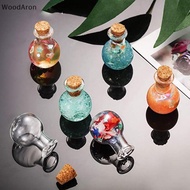 [WoodAron] 10x Small Glass Bottles Miniature Potion Bottle Mini Cork Glass Vials Wedding MY