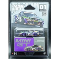 MINI GT 1/64 951 (BLISTER) TOYOTA GR SUPRA KUHL 2021 D1GP  EVANGELION RACING / D1 GRAND PRIX