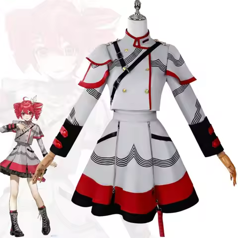 A complete set of heavy voice COSPLAY role-playing costumes for 2D virtual idols