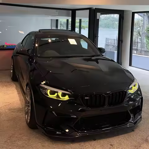 Yellow DRL For 2018-2021 BMW F87 M2 F23 F22 LCI M240i 230i 218i Adaptive LED Headlight Daylight Ange