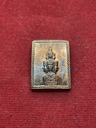 องค์พ่อ จตุคามรามเทพ แสตมป์จตุคามรามเทพ ปี 2530 เนื้อทองแดงผิวไฟ สภาพสวย มีข้างยันต์ มีบริการเก็บเงิ