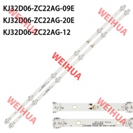 2pcs/set LED Backlight strip 6 lamp For KJ32D06-ZC22AG-09 12 20E 303KJ320044 KM0320LDCH 32LH0202 32H