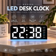 GH8033 Large Number Multifunction LED Digital Clock with Dual Alarm Temperature Day Date Clock Displ