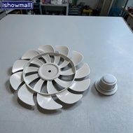 [ISHOWMAL] 12-inch high-power plastic fan blades, compatible with 12-inch fan accessories