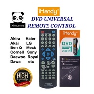 DVD Remote Control IHANDY Multi Universal DVD Player Remote Control 2500 in 1