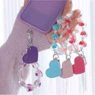 GANTUNGAN HP Contemporary cellphone chain / Phone Strap / cellphone chain / Love key pendant chain c