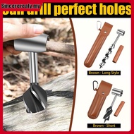 Hand Auger Wood Drill Scotch Eye Hand Wood Auger Drill Bit 10inch Portable Manual Auger Drill Surviv