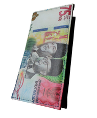 Dompet Panjang Pria | Dompet Panjang Gambar Uang 75 ribu | Dompet Murah | Dompet Kulit Pu | Dompet T