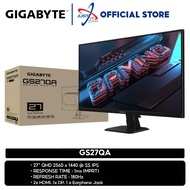 GIGABYTE GS27QA 27" GAMING MONITOR ( 27" SS IPS QHD / 1MS / 180HZ / AMD FREESYNC / HD MI + DP )