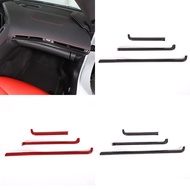 Suitable for Corvette Corvette C8 Central Control Dashboard Trim Real Carbon Fiber 3-Piece Set Facto